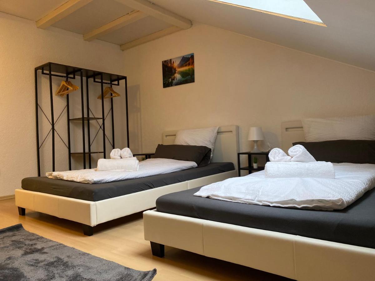 Deluxe Business Suite Mit Netflix Premium & Parkplatz, Zentral Zu Audi & Schwarz Gruppe With 2 Bedrooms Bad Friedrichshall Eksteriør billede